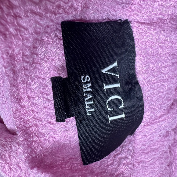 Vici Bubble Gum Pink Color Maxi Dress Size Small.  #323 - Picture 9 of 9